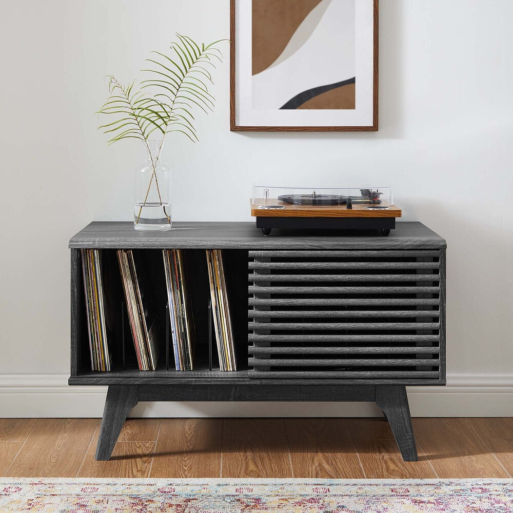 EEI-4263 Render Vinyl Record Display Stand by Modway