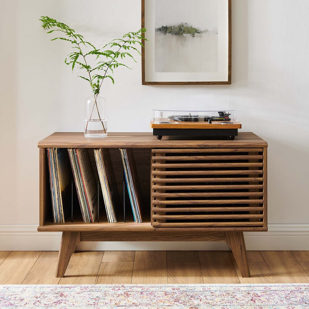 EEI-4263 Render Vinyl Record Display Stand by Modway