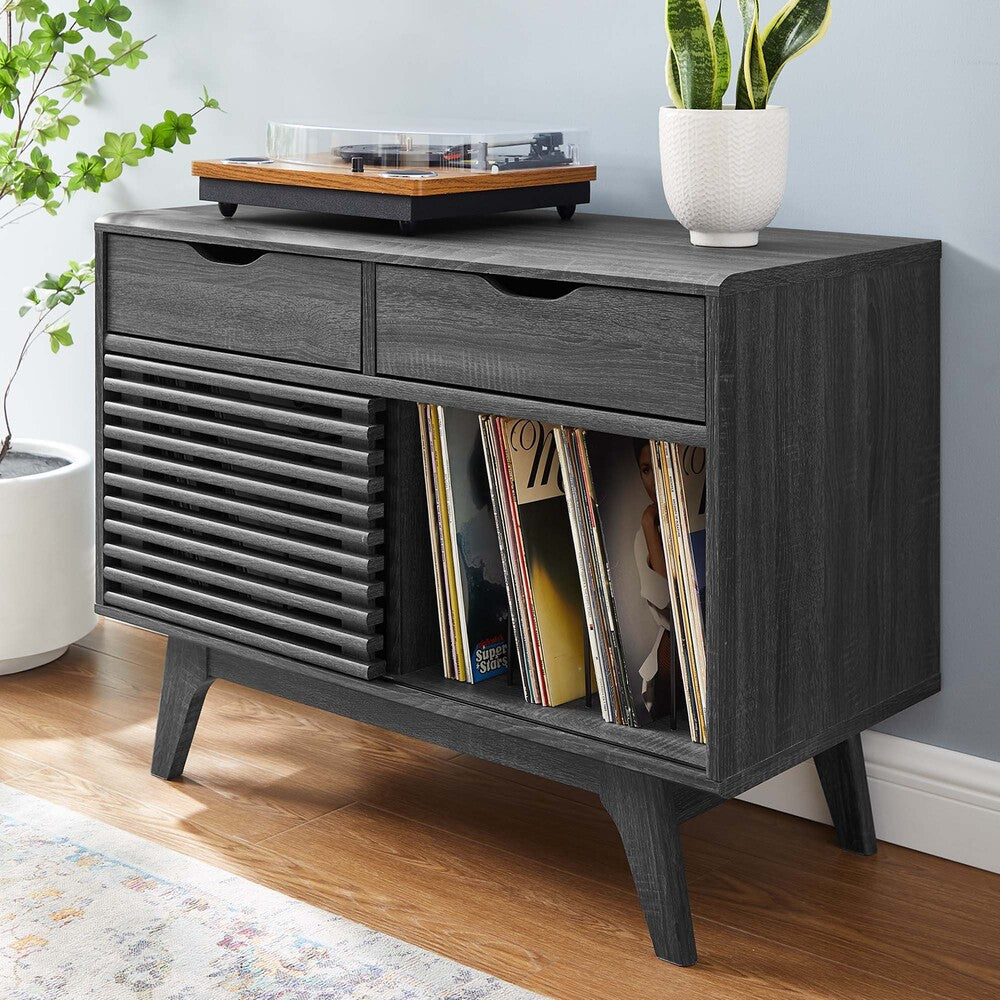 EEI-4323 Render Vinyl Record Display Stand by Modway