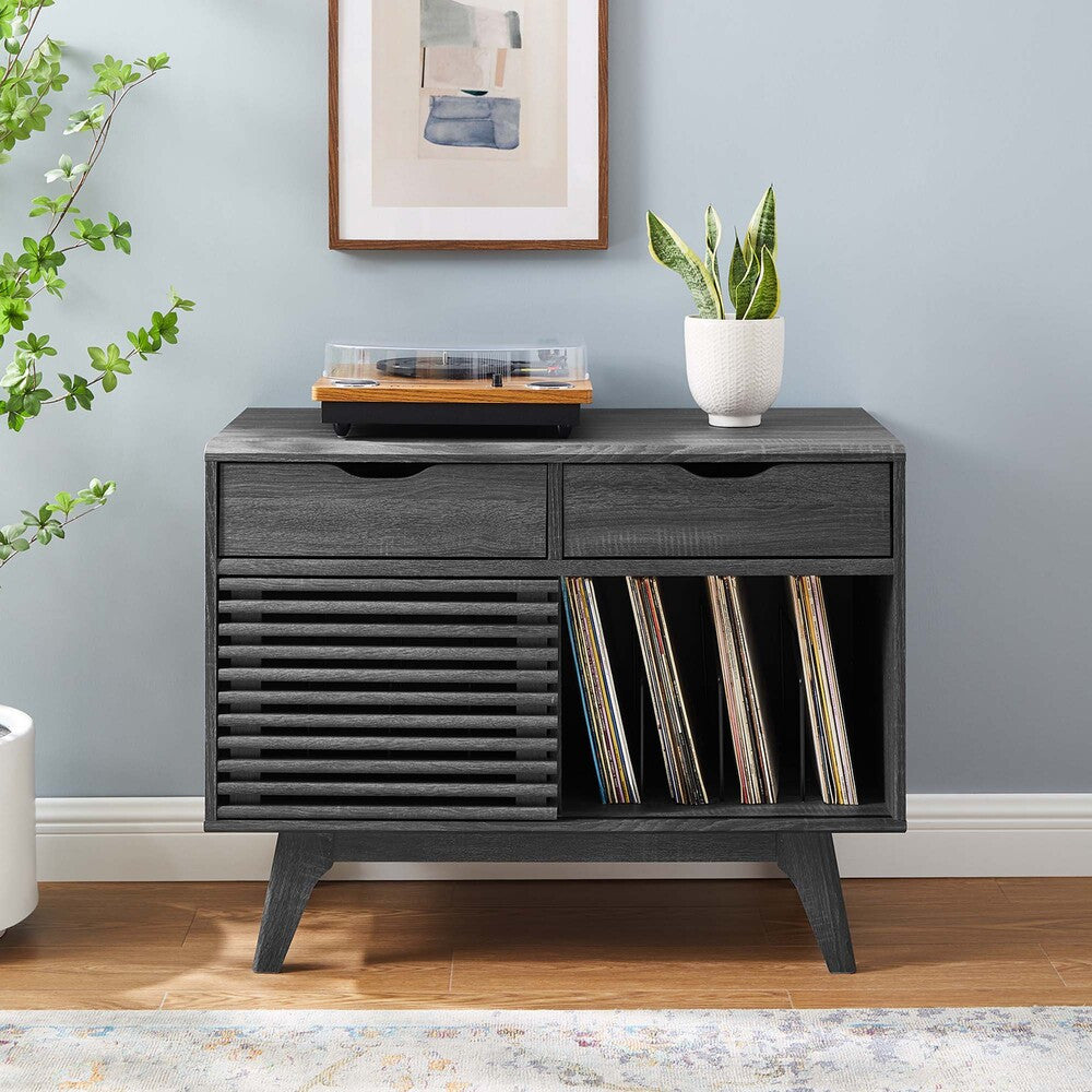 EEI-4323 Render Vinyl Record Display Stand by Modway