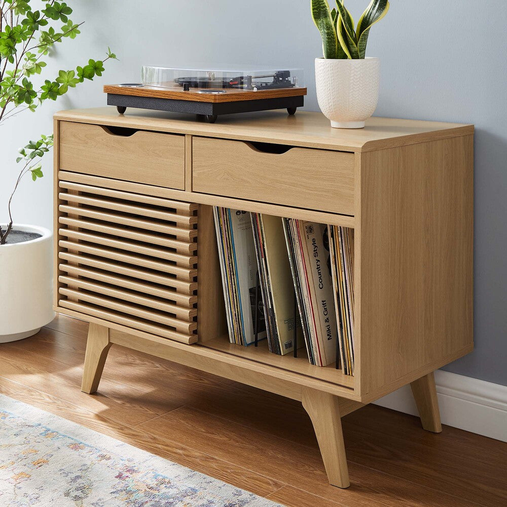 EEI-4323 Render Vinyl Record Display Stand by Modway