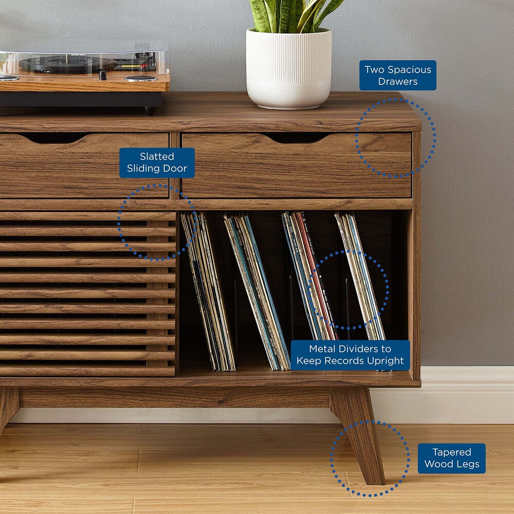 EEI-4323 Render Vinyl Record Display Stand by Modway