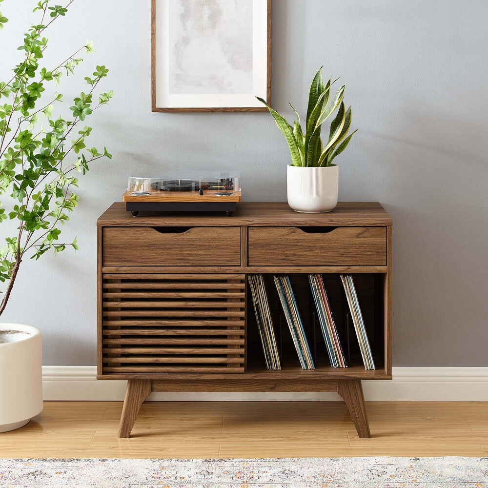 EEI-4323 Render Vinyl Record Display Stand by Modway