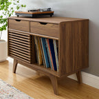 EEI-4323 Render Vinyl Record Display Stand by Modway