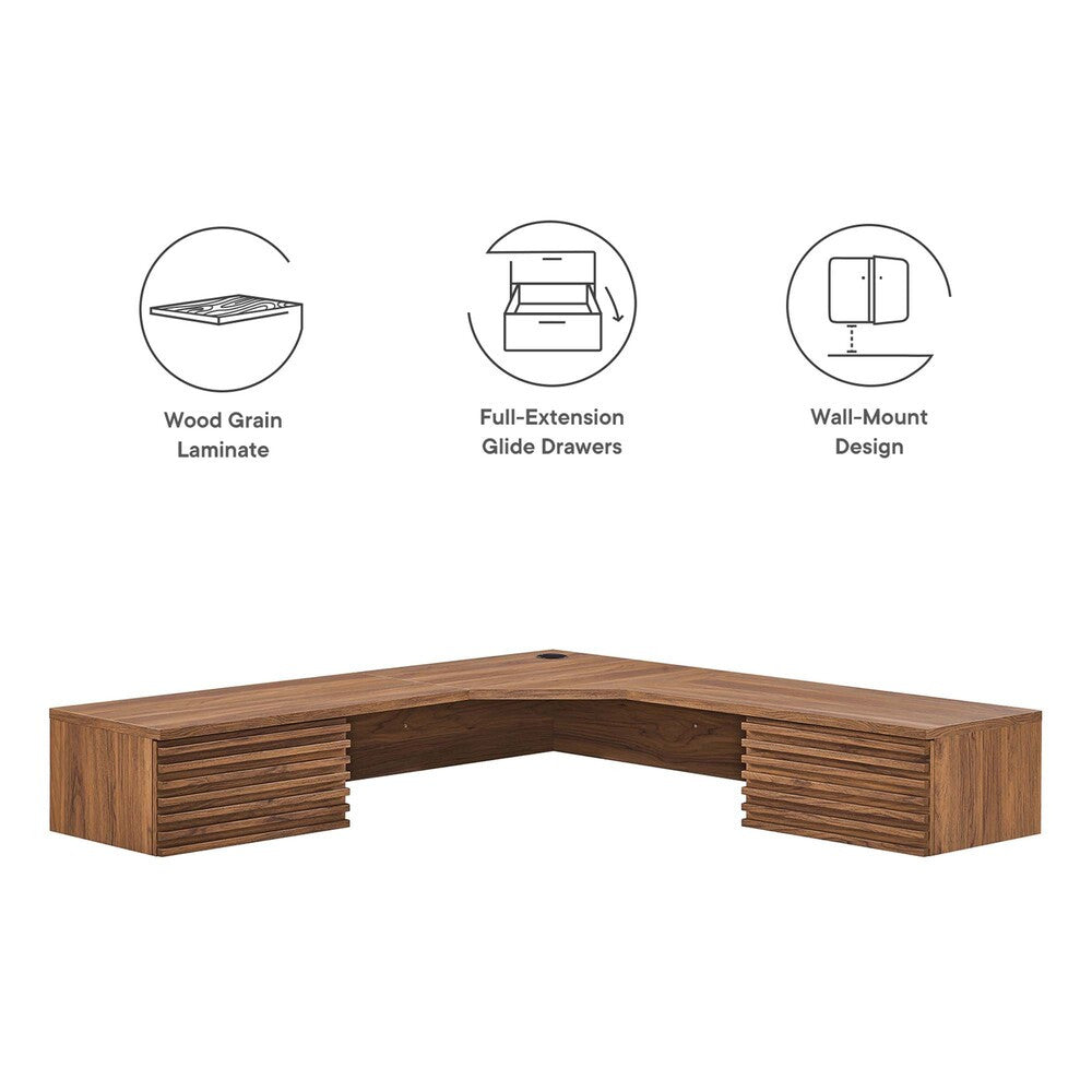 EEI-6181-WAL Render Wall Mount Corner Office Desk by Modway