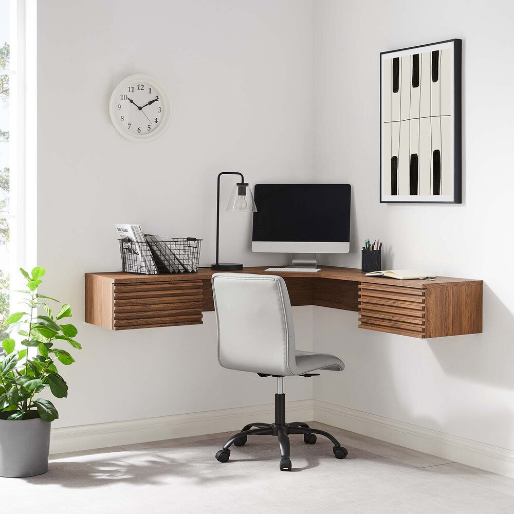 EEI-6181-WAL Render Wall Mount Corner Office Desk by Modway