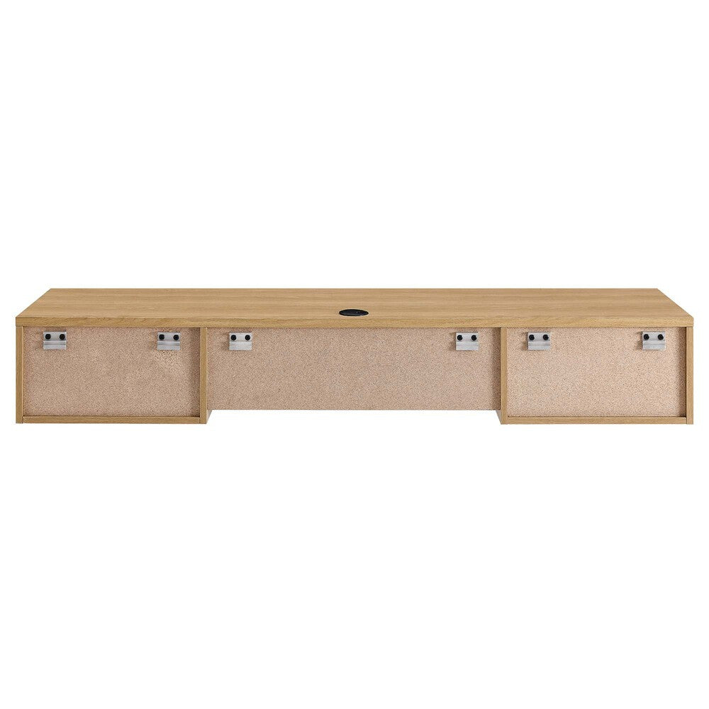 EEI-5865 Render Wall Mount Wood Office Desk by Modway