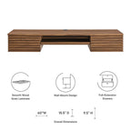 EEI-5865 Render Wall Mount Wood Office Desk by Modway