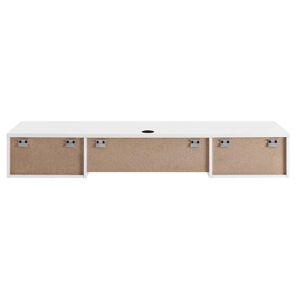 EEI-5865 Render Wall Mount Wood Office Desk by Modway