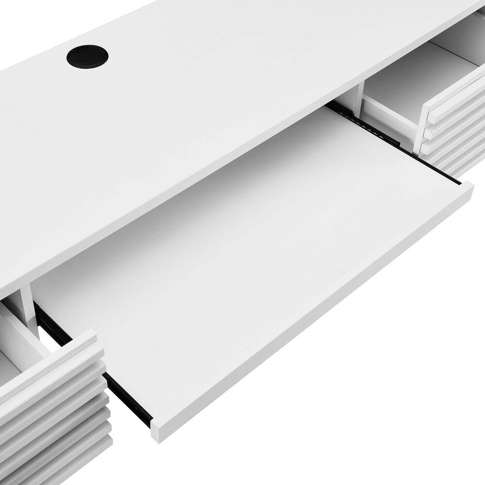EEI-5865 Render Wall Mount Wood Office Desk by Modway