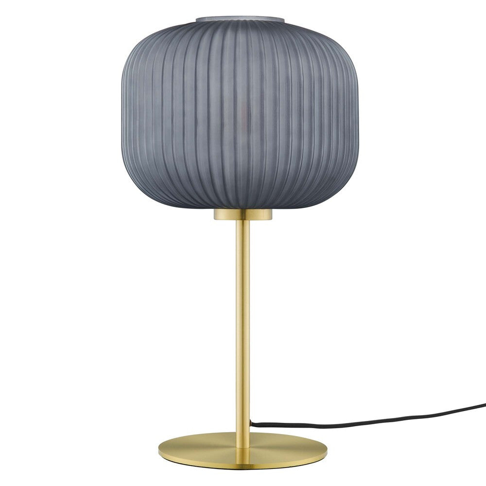 EEI-5622 Reprise Glass Sphere Glass and Metal Table Lamp by Modway