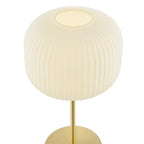 EEI-5622 Reprise Glass Sphere Glass and Metal Table Lamp by Modway