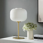 EEI-5622 Reprise Glass Sphere Glass and Metal Table Lamp by Modway