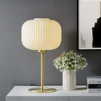 EEI-5622 Reprise Glass Sphere Glass and Metal Table Lamp by Modway