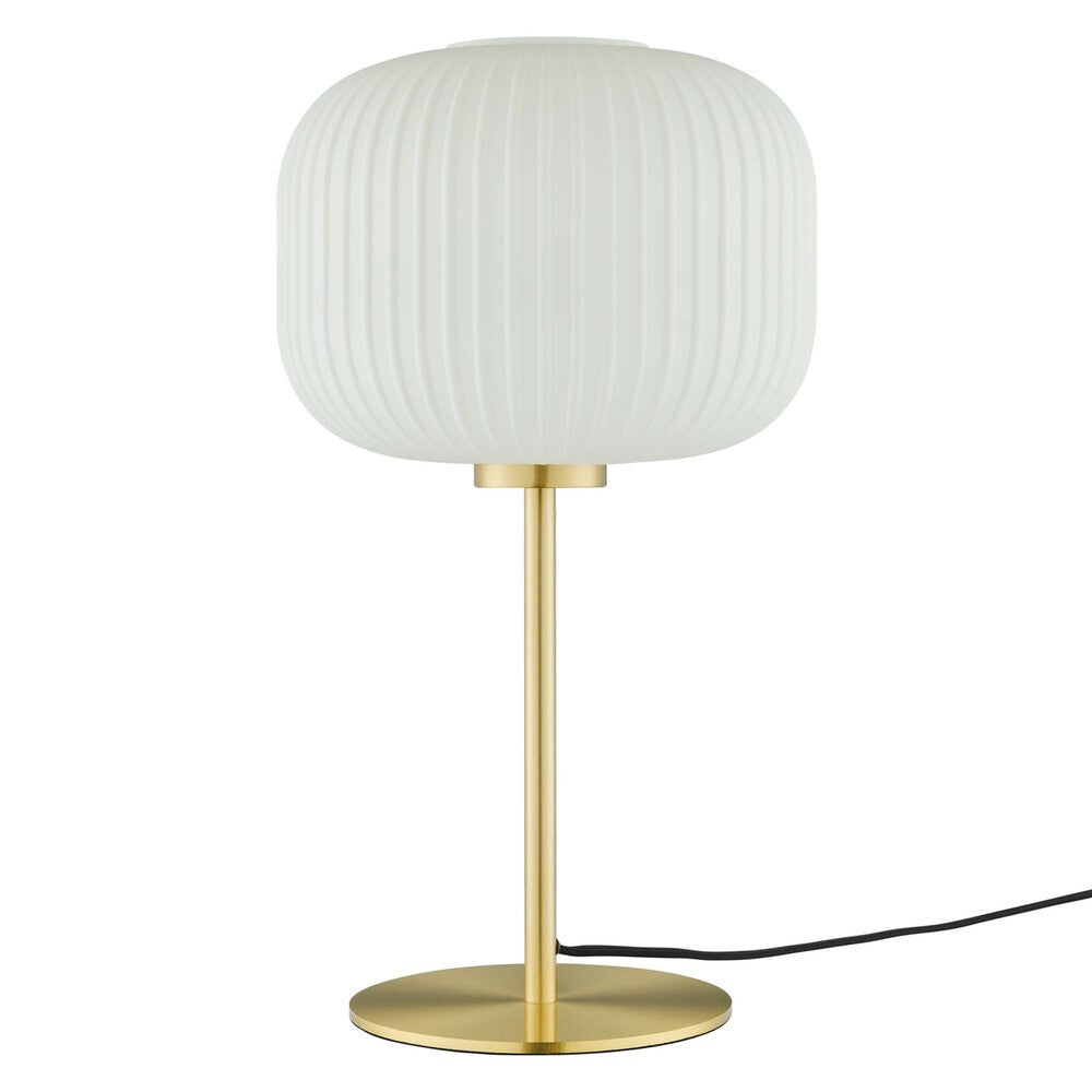 EEI-5622 Reprise Glass Sphere Glass and Metal Table Lamp by Modway