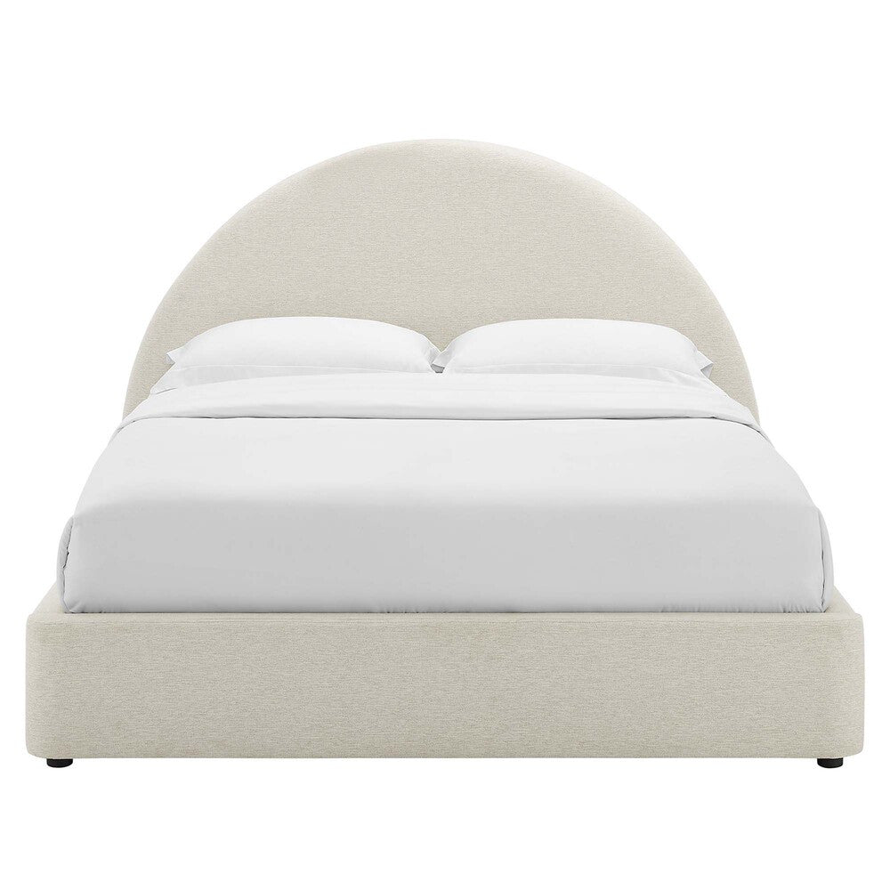 MOD-7130 Resort Upholstered Fabric Arched Round Full Platform Bed by Modway