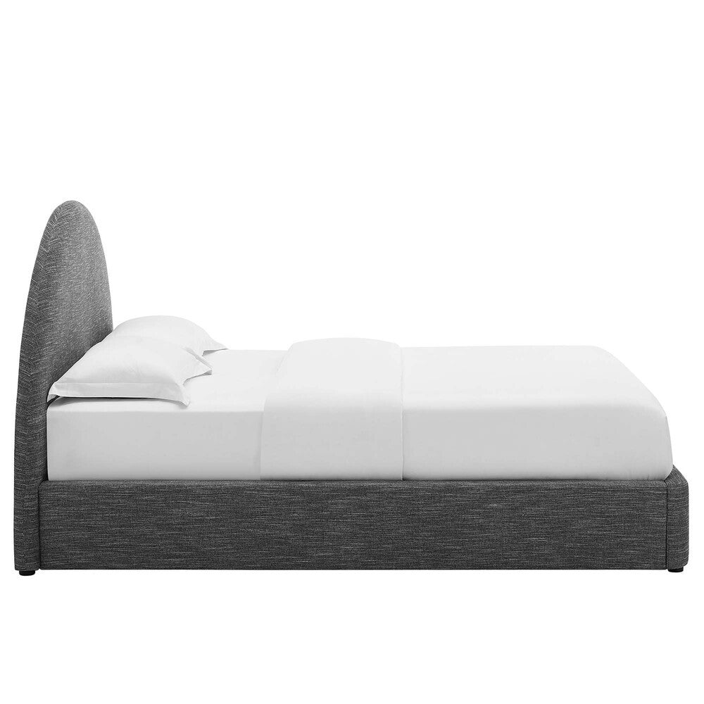 MOD-7130 Resort Upholstered Fabric Arched Round Full Platform Bed by Modway