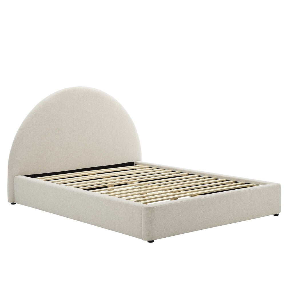 MOD-7134 Resort Upholstered Fabric Arched Round King Platform Bed by Modway