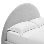 MOD-7134 Resort Upholstered Fabric Arched Round King Platform Bed by Modway