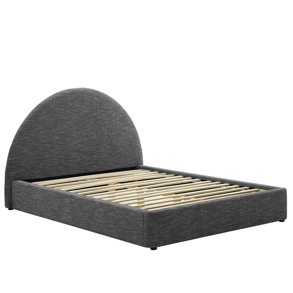 MOD-7134 Resort Upholstered Fabric Arched Round King Platform Bed by Modway