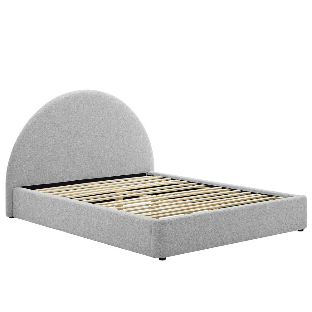 MOD-7132 Resort Upholstered Fabric Arched Round Queen Platform Bed by Modway