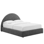 MOD-7132 Resort Upholstered Fabric Arched Round Queen Platform Bed by Modway