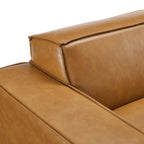 EEI-4711-TAN Restore 5-Piece Vegan Leather Sectional Sofa by Modway