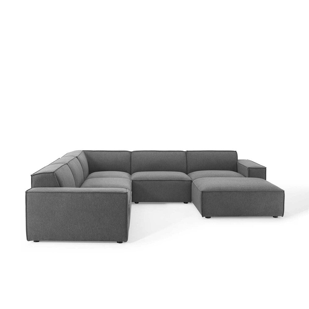EEI-4118-CHA Restore 6-Piece Sectional Sofa by Modway