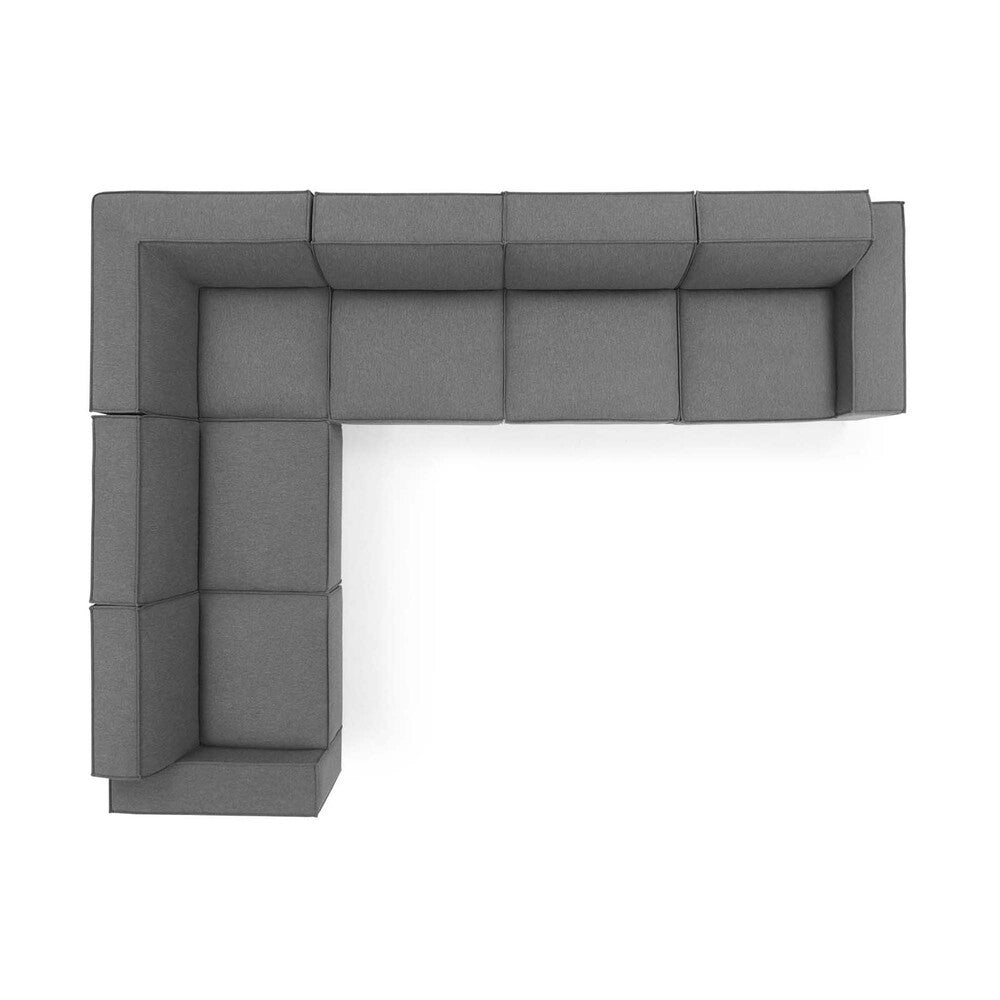 EEI-4119-CHA Restore 6-Piece Sectional Sofa by Modway