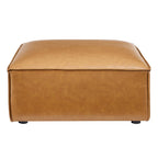 EEI-4714-TAN Restore 6-Piece Vegan Leather Sectional Sofa by Modway