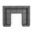 EEI-4121-CHA Restore 8-Piece Sectional Sofa by Modway