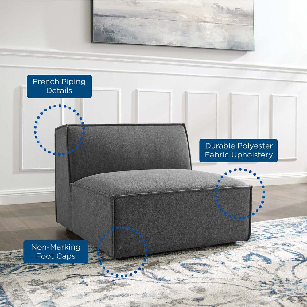 EEI-3872 Restore Sectional Sofa Armless Chair by Modway