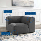 EEI-3871-CHA Restore Sectional Sofa Corner Chair by Modway