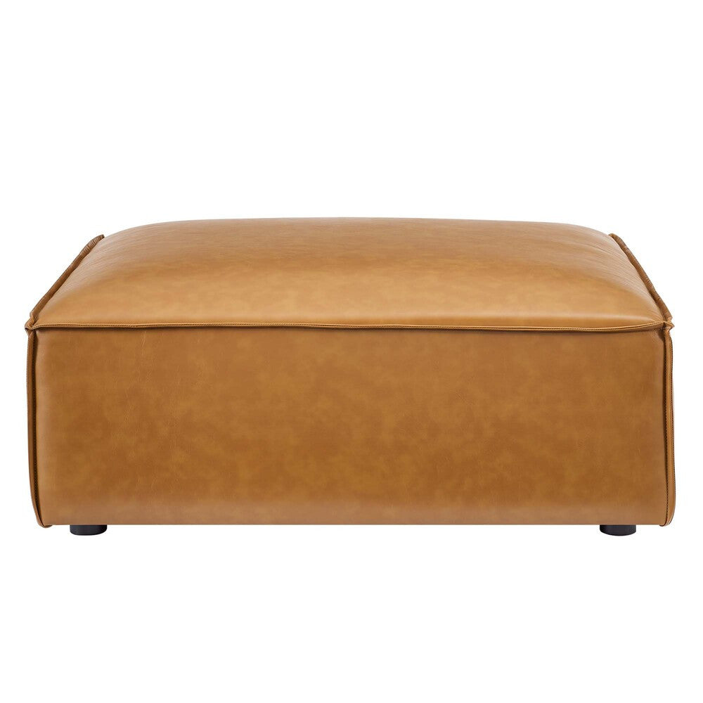 EEI-4496-TAN Restore Vegan Leather Ottoman by Modway