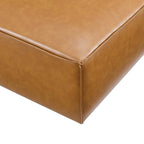 EEI-4496-TAN Restore Vegan Leather Ottoman by Modway