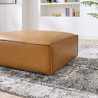 EEI-4496-TAN Restore Vegan Leather Ottoman by Modway