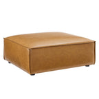 EEI-4496-TAN Restore Vegan Leather Ottoman by Modway