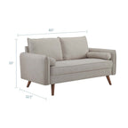 Modway Revive Upholstered Fabric Loveseat by Modway-EEI-3091