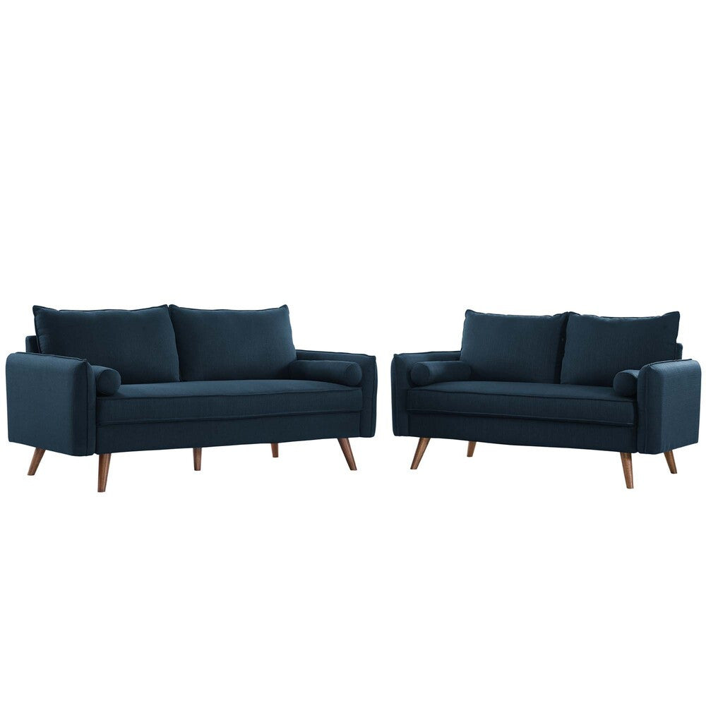 Modway Revive Upholstered Fabric Sofa and Loveseat Set by Modway-EEI-4047