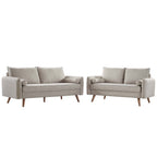 Modway Revive Upholstered Fabric Sofa and Loveseat Set by Modway-EEI-4047