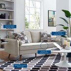 Modway Revive Upholstered Fabric Sofa by Modway-EEI-3092