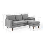 Modway Revive Upholstered Right or Left Sectional Sofa by Modway-EEI-3867