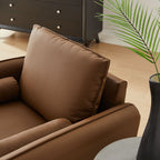 Modway Revive Upholstered Vegan Leather Accent Armchair by Modway-EEI-6973