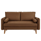 Modway Revive Upholstered Vegan Leather Loveseat by Modway-EEI-6974