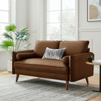 Modway Revive Upholstered Vegan Leather Loveseat by Modway-EEI-6974