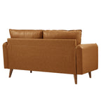 Modway Revive Upholstered Vegan Leather Loveseat by Modway-EEI-6974