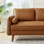 Modway Revive Upholstered Vegan Leather Loveseat by Modway-EEI-6974