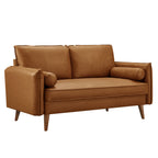 Modway Revive Upholstered Vegan Leather Loveseat by Modway-EEI-6974