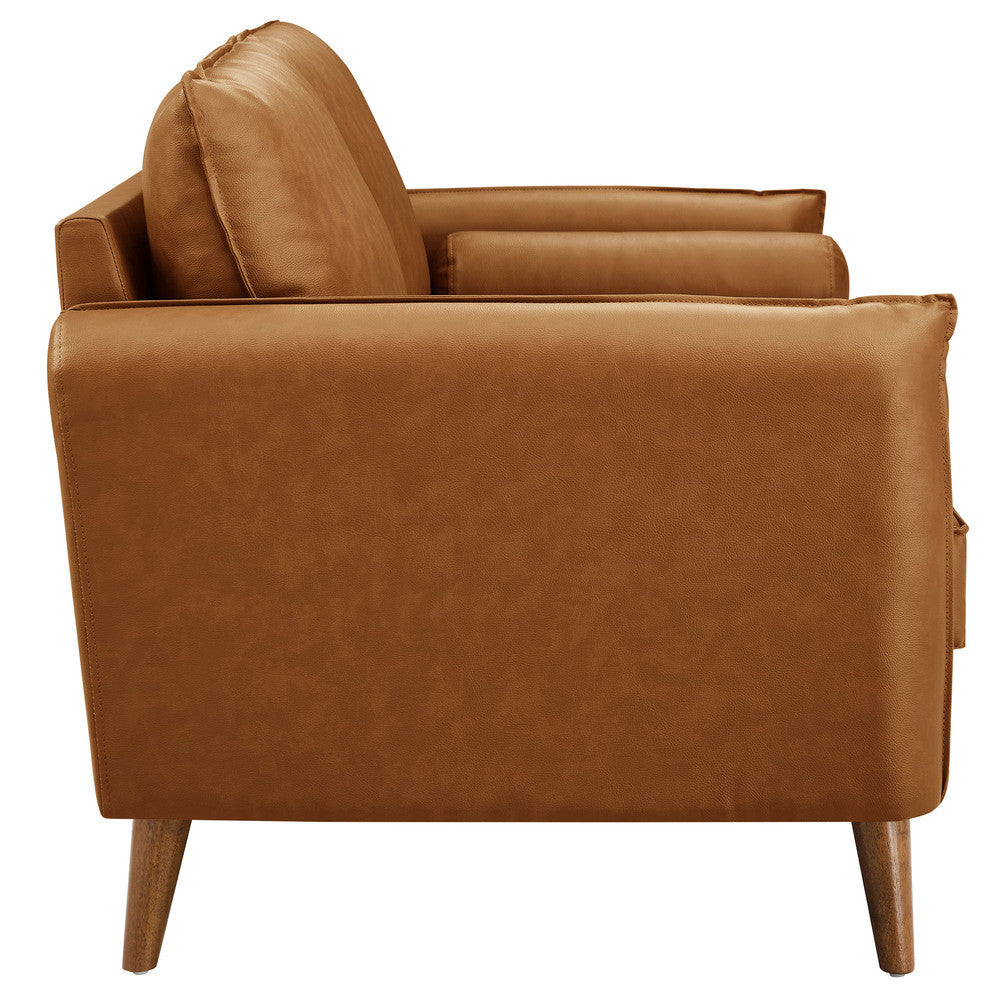 Modway Revive Upholstered Vegan Leather Sofa by Modway-EEI-6975