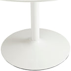EEI-785-WHI Revolve Round Wood Dining Table by Modway